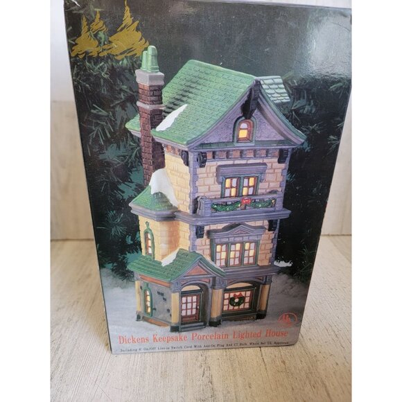 Dickens Keepsake Victorian green house Vintage Village accessory Xmas - Picture 7 of 7